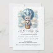 おおボーイアドベンチャーが熱気球で子猫を待つ 招待状 (正面)