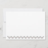 おおボーイトライバル赤ちゃんシャワーありがとう サンキューカード (裏面)