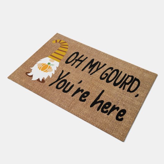 おおマイグールあなたはここ格言ウェルカム秋オータム ドアマット (アングル)