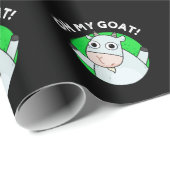 おおヤギのおもしろい動物プンダークBG ラッピングペーパー (ロールコーナー)