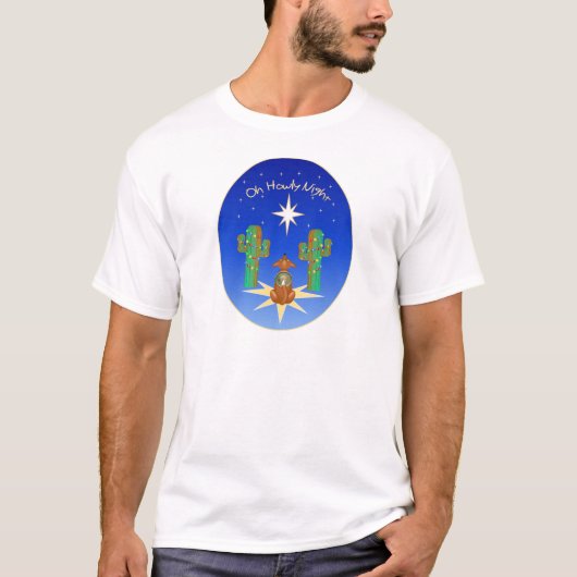 おおーいようなお夜 Tシャツ (正面)