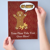 おおー!おもしろいジンジャーブレッドマン チラシ (手)