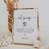 おおー!の使結婚い捨てカメラサイン 台座サイン