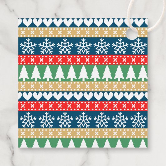 おおー！ジンガーブレッドクッキーAny Age誕生日 フェイバータグ (裏面)