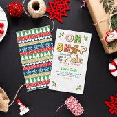 おおー！ジンジャーブレッドクッキー赤ちゃんシャワーおむつ エンクロージャーカード