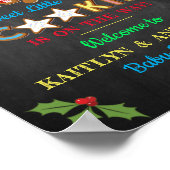 おおー！ジンジャーブレッドクッキー赤ちゃんシャワーへようこそ ポスター (角)