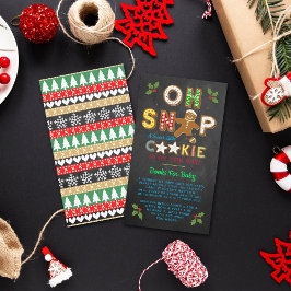 おおー！ジンジャーブレッドクッキー赤ちゃんシャワーブック エンクロージャーカード