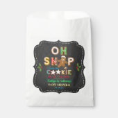 おおー！ジンジャーブレッドクッキー赤ちゃんシャワー フェイバーバッグ (正面)