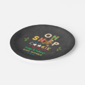 おおー！ジンジャーブレッドクッキー赤ちゃんシャワー ペーパープレート (アングル)