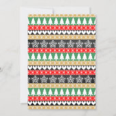 おおー！ジンジャーブレッドクッキー赤ちゃんシャワー 招待状 (裏面)