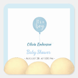 おおー！バルーンベビー期限 スクエアシール