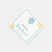 おおー!バルーンベビー期限 スタンダードカクテルナプキン (角)