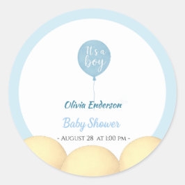 おおー！バルーンベビー期限 ラウンドシール