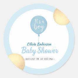 おおー！バルーンベビー期限 ラウンドシール