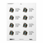 おおー！レトロカメラ ラベル (フルシート)