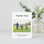 おお兄ちゃん！もう一つ?!ベビーフォト誕生 ポストカード (スタンド正面)