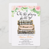 おお別れ行く場所パーティの招待状 招待状 (正面/裏面)