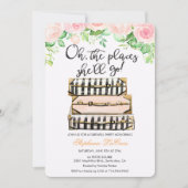 おお別れ行く場所パーティの招待状 招待状 (正面)