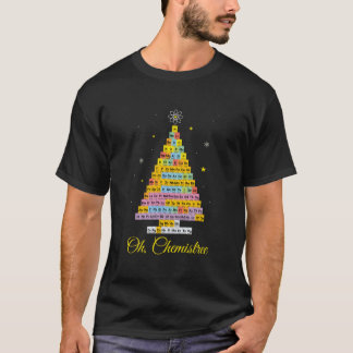 おお化学の木 化学周期表元素ツリー Tシャツ