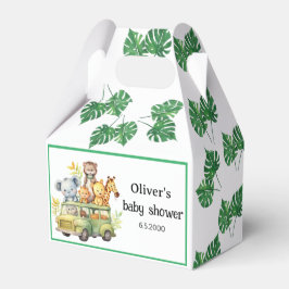 おお可愛いジャングルのサファリアニマルズシャワー フェイバーボックス