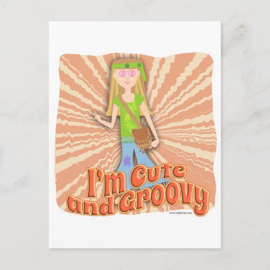 おお可愛くてグルービーも ポストカード (正面)