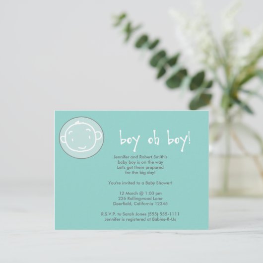 おお坊さん！ 招待状 (スタンド正面)