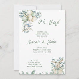 おお坊ちゃんシャワーEucalyptus 招待状