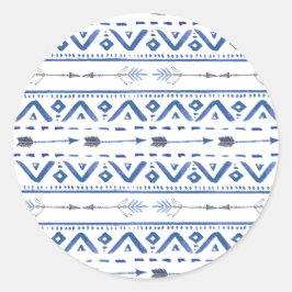 おお坊ちゃんトライバルステッカー ラウンドシール