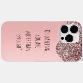 おお坊ちゃん十分な引用文 Case-Mate iPhoneケース (裏面 (横))