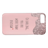 おお坊っちゃんはもう十分引用文 Case-Mate iPhoneケース (裏面(横))