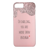 おお坊っちゃんはもう十分引用文 Case-Mate iPhoneケース (裏面)