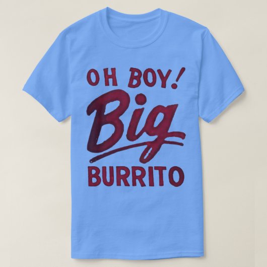 おお坊やビッグ・ブリト Tシャツ (デザイン正面)