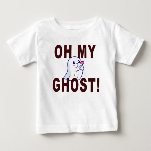 おお幽霊! ベビーTシャツ (正面)