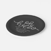 おお新年のパーティー ペーパープレート (アングル)