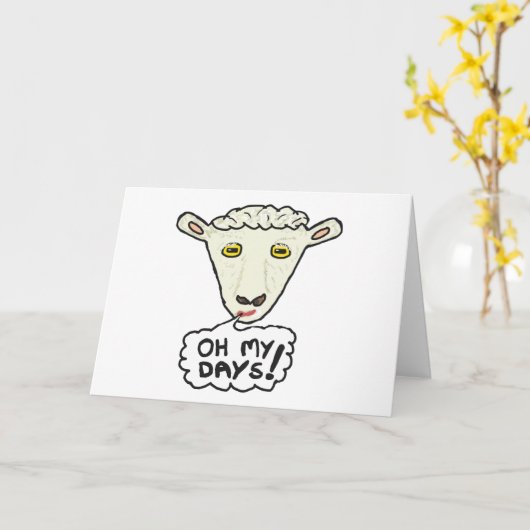 おお日 カード (黄色い花)