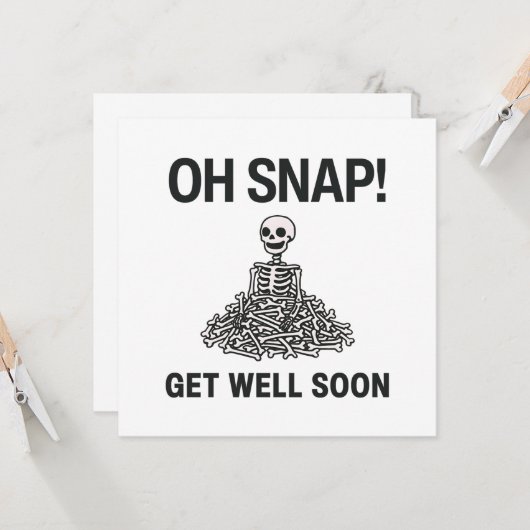 おお早く治る カード (正面/裏面インサイチュ)