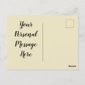 おお来、彼を崇拝しよう ポストカード (裏面)