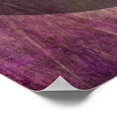 おお気に入りの客様の引用文ベリグランジー&ブラウン ポスター (角)