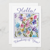 おお洒落客様のホリデーカード シーズンカード (正面/裏面)