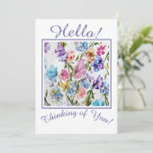 おお洒落客様のホリデーカード シーズンカード (スタンド正面)