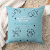 おお男の子がシャワーを浴びる クッション (ブランケット)