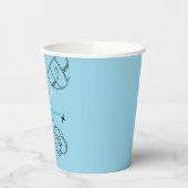 おお男の子がシャワーを浴びる 紙コップ (左)