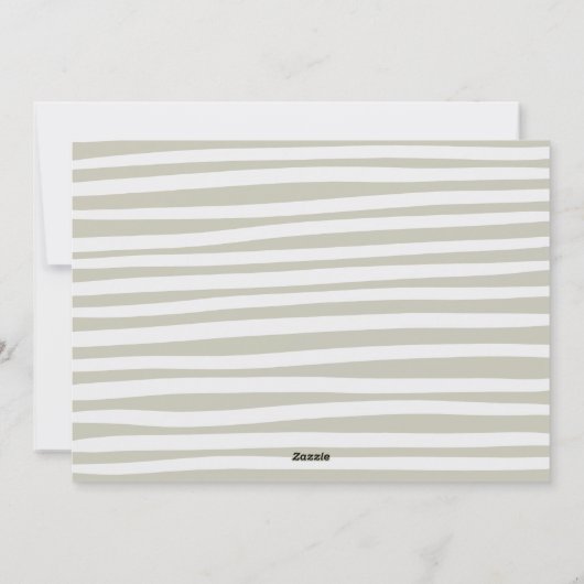 おお男の子の双子のベビーシャワーの招待状 シーズンカード (裏面)