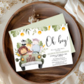 おお男の子サファリジャングル動物の男の子シャワー 招待状