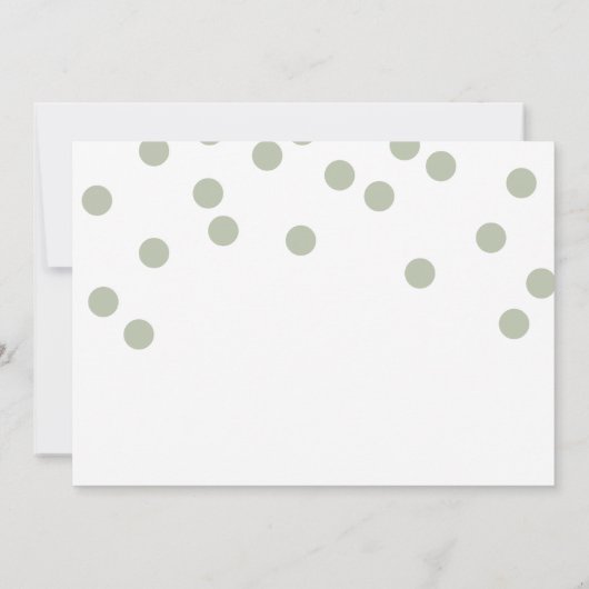 おお男の子サファリジャングル動物園の動物の男の子の赤ちゃんシャワー 招待状 (裏面)