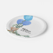 おお男の子、我々はバルーンeucalyptusを待つことができる ペーパープレート (アングル)