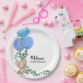 おお男の子、我々はバルーンeucalyptusを待つことができる ペーパープレート (パーティー)