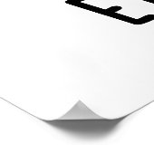 おお目玉おもしろいプリン ポスター (角)