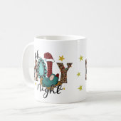 おお聖なる夜クリスマスマグカップ コーヒーマグカップ (正面左)