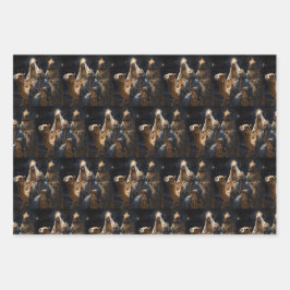 おお聖なる夜！オーナイトデヴィン ラッピングペーパーシート